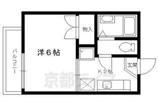 シルキー【206号室】の間取り