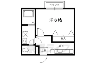 エスタシオン泉川【103号室】の間取り