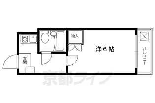 ピアレ下鴨【2階】の間取り