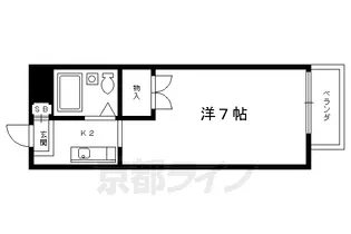 メゾンHIEI【102号室】の間取り
