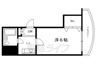 森マンションⅤ【205号室】の間取り