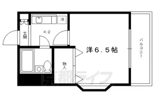 森マンションⅤ【302号室】の間取り