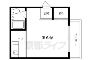 メゾンヨシムラ【303号室】の間取り