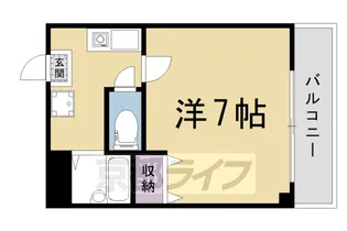 サンライズ渕田【2階】の間取り