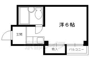 京都府京都市上京区古木町【マンション】の間取り