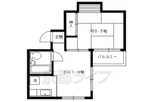ヴィラビアンカⅡ【305号室】の間取り
