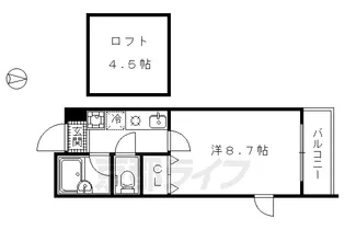カレラ・デ・ノルテ【4E号室】の間取り