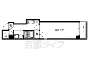 インテグレート東山【102号室】の間取り