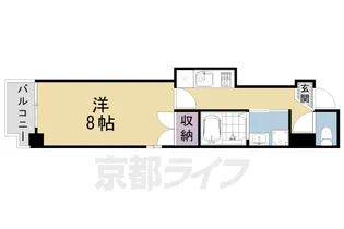 インテグレート東山【502号室】の間取り