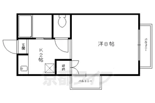 ロイヤル・ハウスL【303号室】の間取り