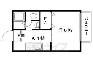 ニーロッソ【1階】の間取り