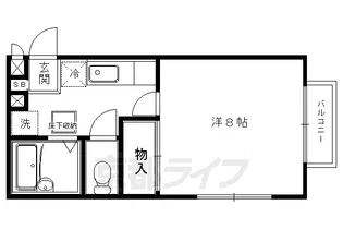 ISEYA HOUSEⅡ【101号室】の間取り