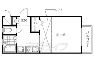 GA雅【305号室】の間取り