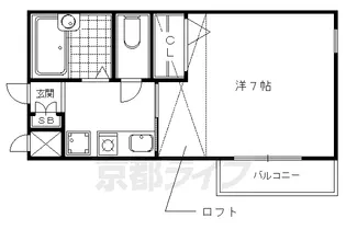 GA雅【303号室】の間取り