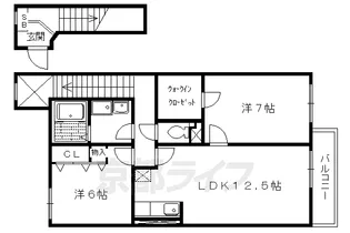 Azalea Square【2階】の間取り