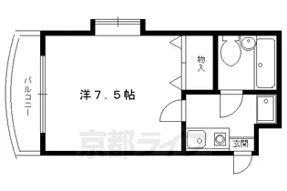 アーバンレジデンス神山台【3階】の間取り