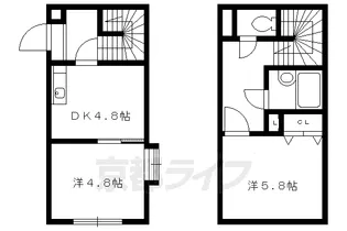 ア−バンレジデンス神山台【103号室】の間取り