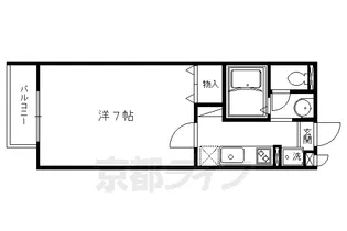 メゾン・ド・リュンヌ【1階】の間取り