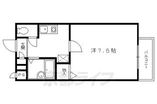 メゾン・ド・プレパント【101号室】の間取り