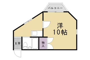 京都府京都市左京区下鴨泉川町【マンション】の間取り