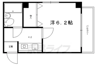 シャルムリラ【201号室】の間取り