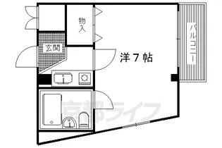 シャルムリラ【401号室】の間取り