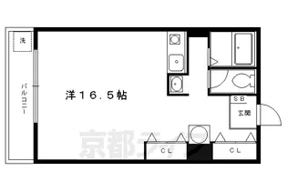 明治館岡崎【115号室】の間取り