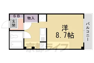 good8 mirai【405号室】の間取り