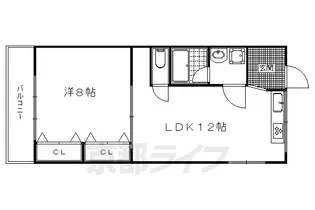美咲ハイツ【201号室】の間取り