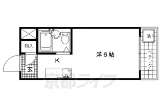 相模ヤングハイム【201号室】の間取り