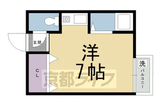 コットンハウス95【402号室】の間取り