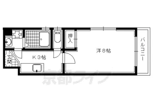 ドーリア北野東【4-A号室】の間取り