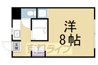 シャトー北野【202号室】の間取り
