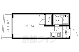 リピエーノ上賀茂【502号室】の間取り