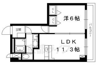 ヴィラ・グレイス【2階】の間取り