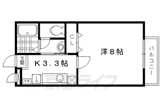 パークハイムひのき【105号室】の間取り
