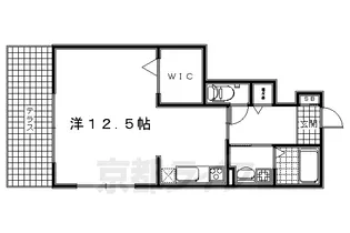 グレースコート中野【101号室】の間取り