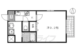 PLUM HOUSEⅡ【102号室】の間取り