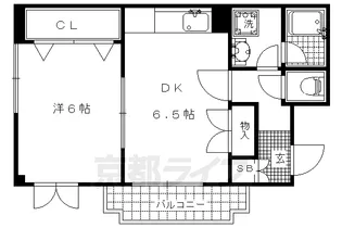 カーサビアンカ【502号室】の間取り