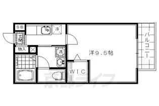 75kt@mizuki【201号室】の間取り