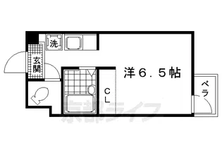 ハイツ丸上【205号室】の間取り