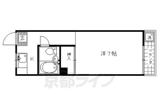 メゾンポエムⅢ【301号室】の間取り