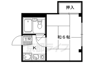 メゾンド千坂【301号室】の間取り