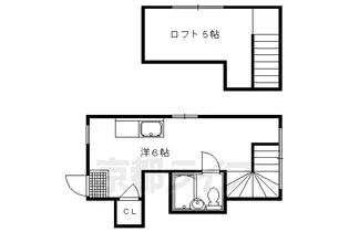 カスティロレヴィⅡ【20号室】の間取り