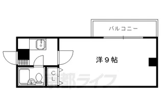 ベネフィット府庁前【103号室】の間取り