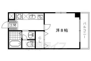 メゾンジュネス【2階】の間取り