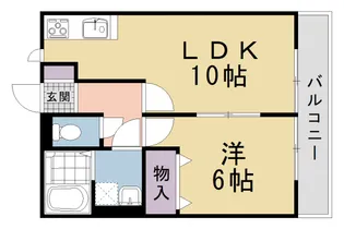 K・Mハイム【105号室】の間取り