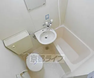 レオパレス西陣A・B【B201号室】の風呂