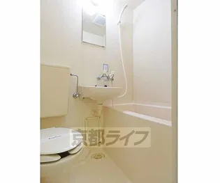 レオパレス西陣A・B【B201号室】の風呂