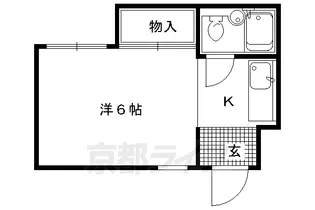アーベインハウス【203号室】の間取り